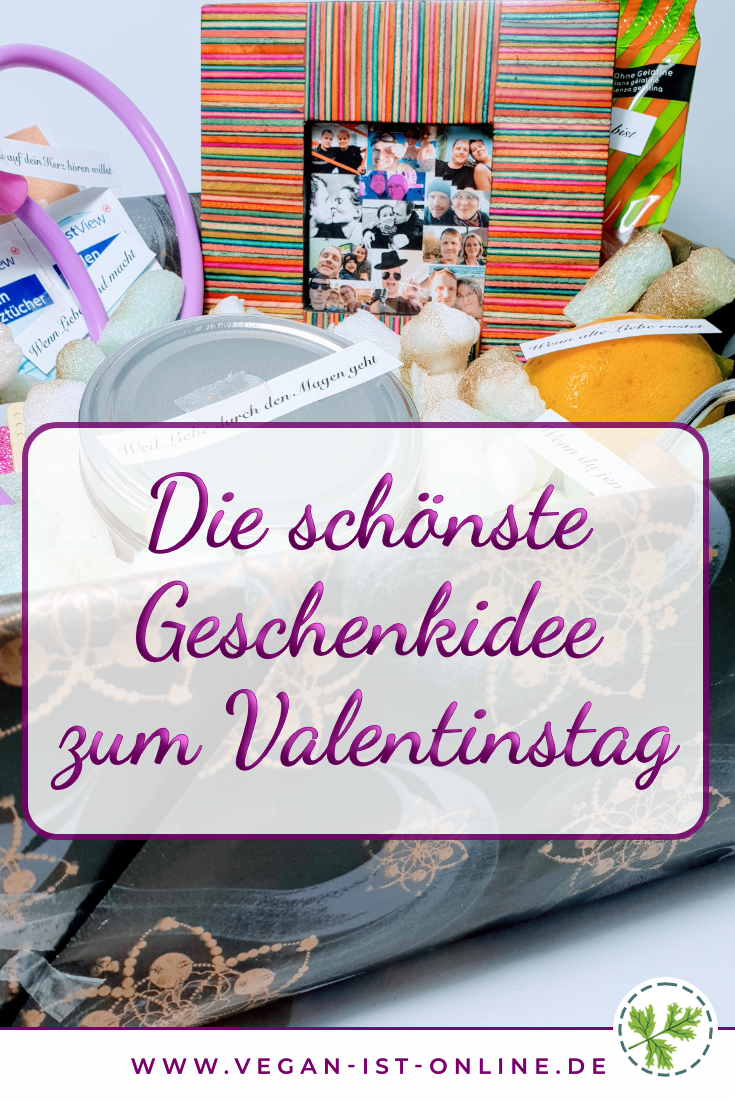 Die schönste Geschenkidee zum Valentinstag | Mehr Infos auf www.vegan-ist-online.de