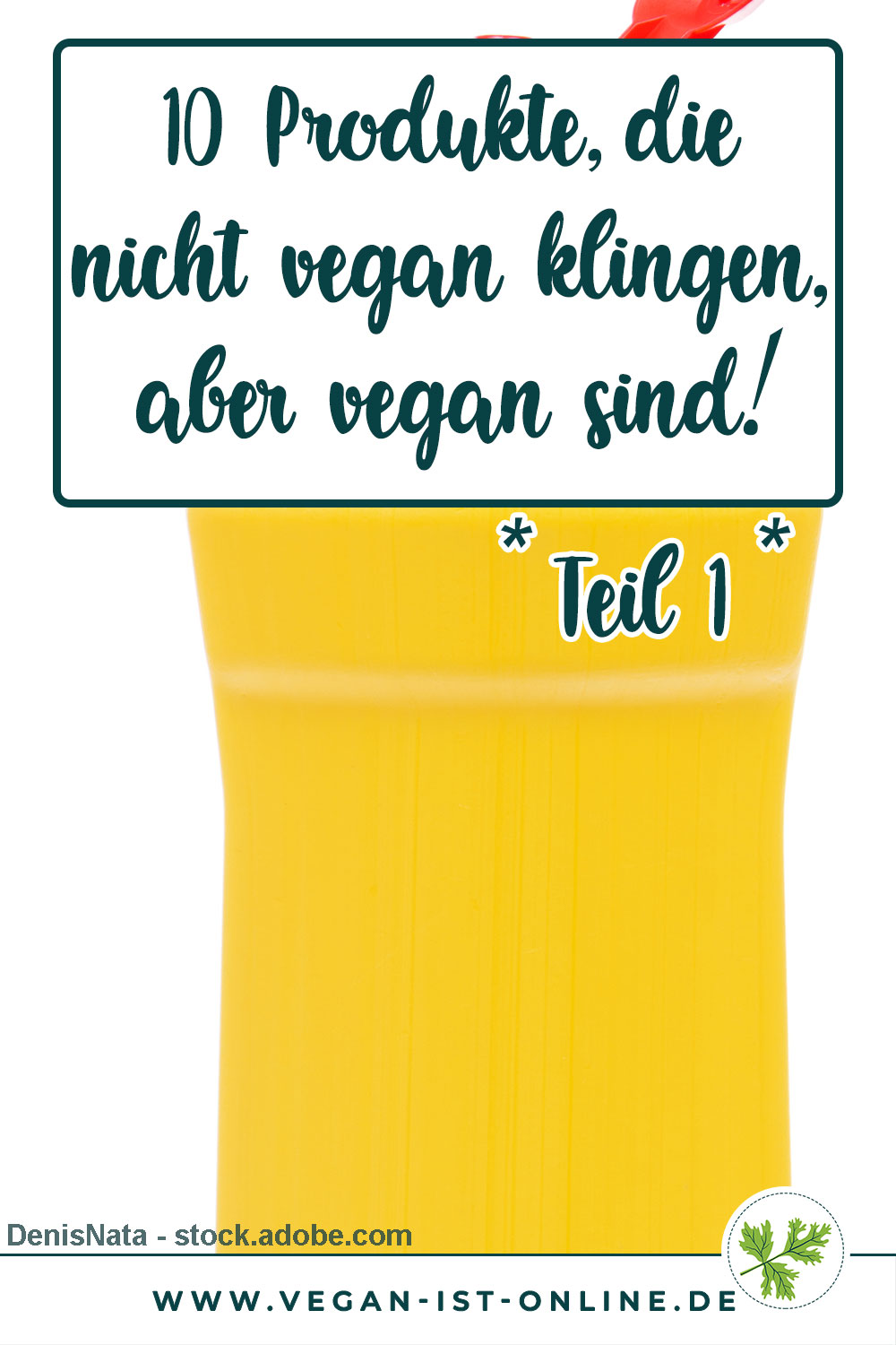 10 Produkte, die nicht vegan klingen, aber vegan sind Teil 1 Scheuermilch | Mehr Infos auf www.vegan-ist-online.de