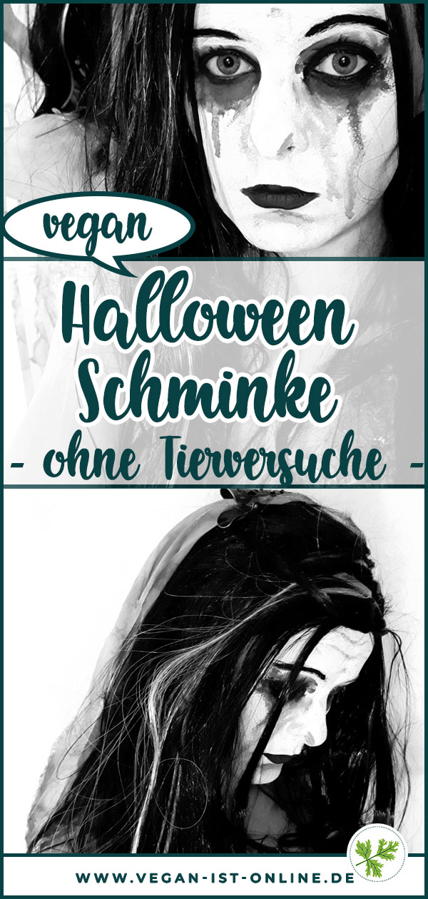 Halloween Schminke vegan ohne Tierversuche | Mehr Infos auf www.vegan-ist-online.de