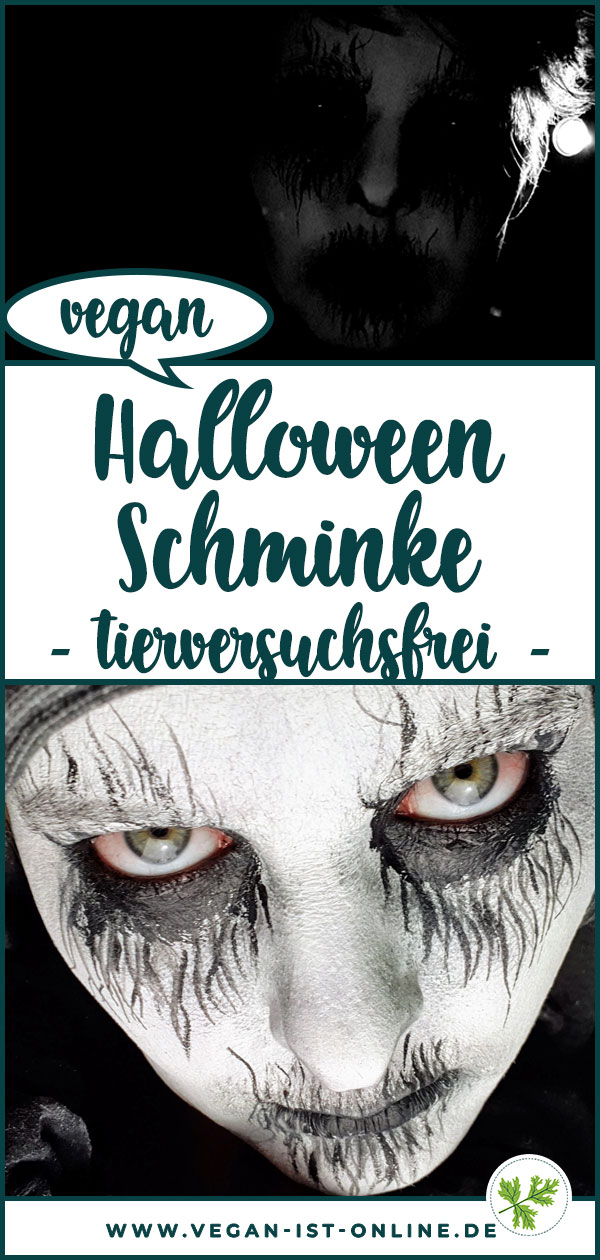 Halloween Schminke vegan tierversuchsfrei | Mehr Infos auf www.vegan-ist-online.de